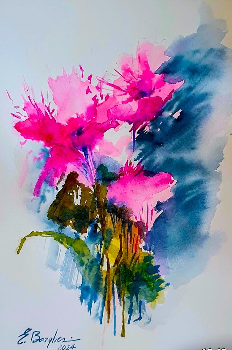 Esposizione "Il Linguaggio dei Fiori" di Enrica Borghesi 