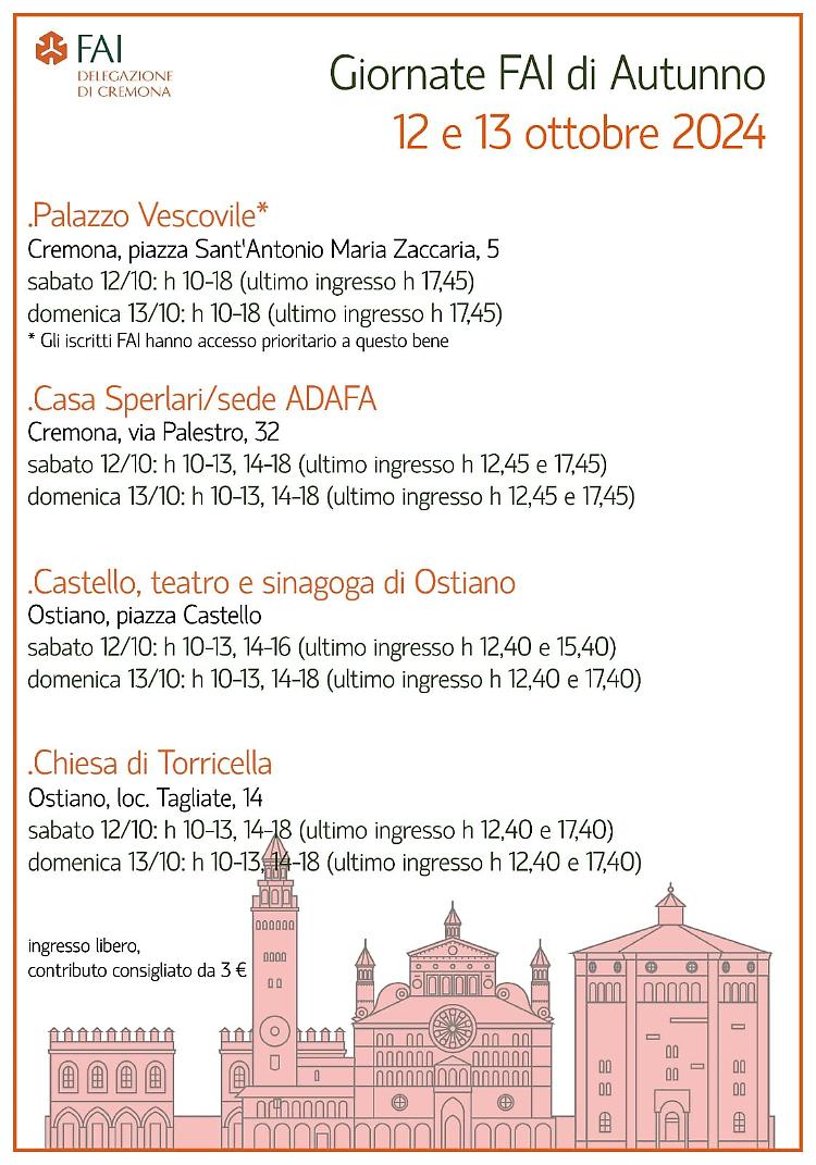 Tornano le Giornate FAI di Autunno 