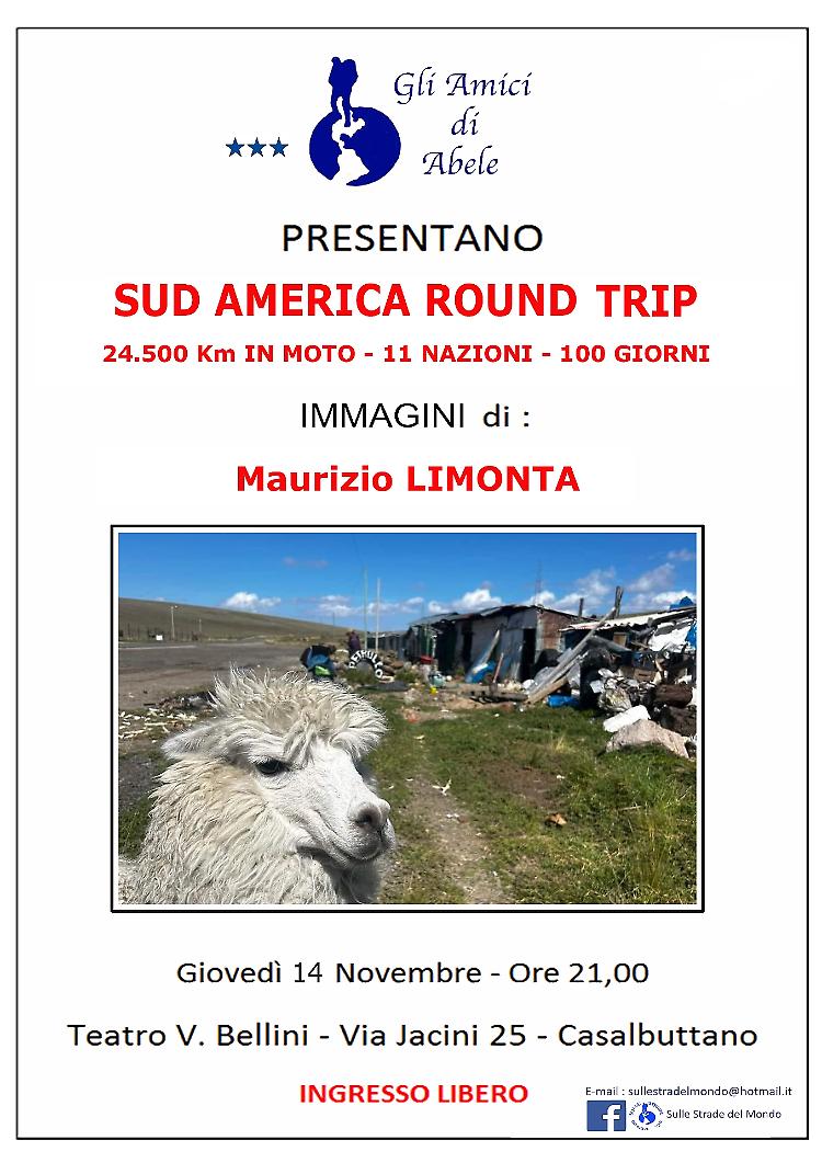 Incontro con "gli amici di Abele": Sud America Round Trip