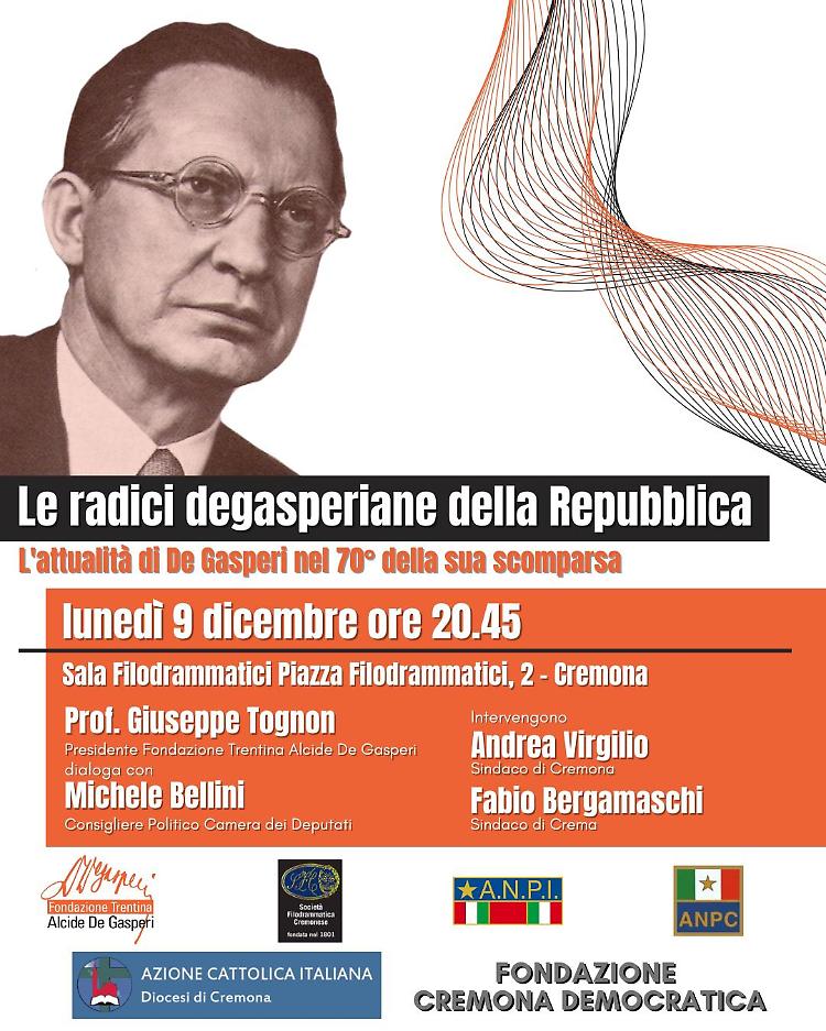 Incontro: Le radici degasperiane della Repubblica
