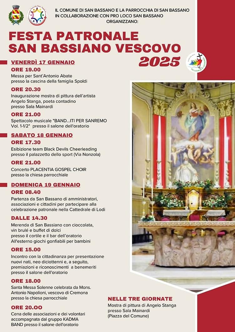 Festa patronale di San Bassiano vescovo 2025