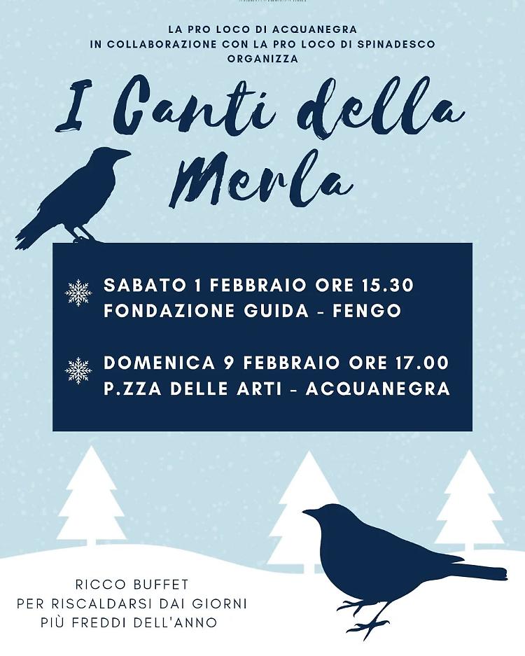 Tradizionali Canti della Merla