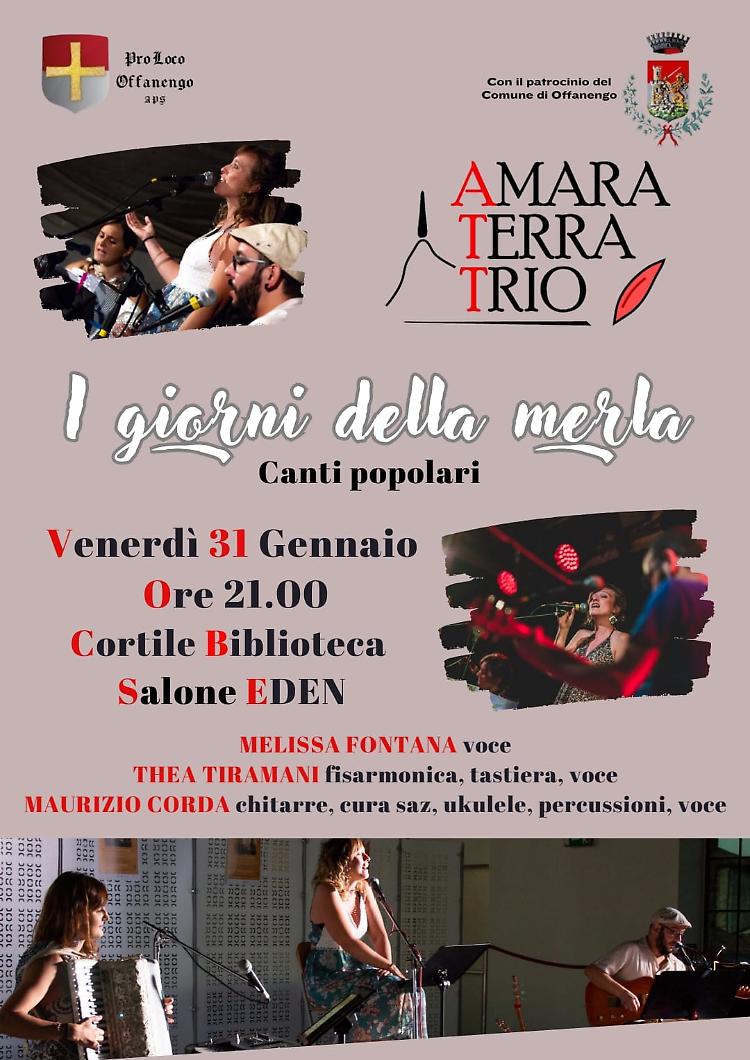 Canti popolari in occasione dei giorni della merla