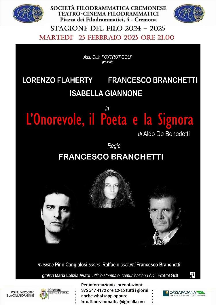 "L'Onorevole, il Poeta e la Signora" di Aldo De Benedetti