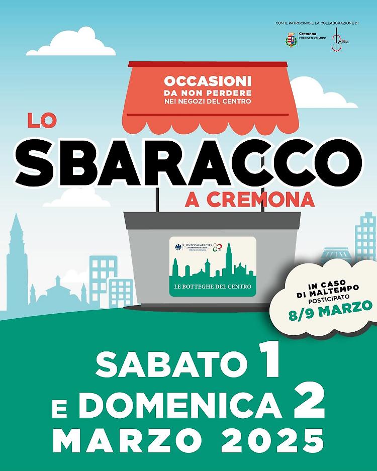 Shopping e occasioni per tutto il week end con Lo Sbaracco!