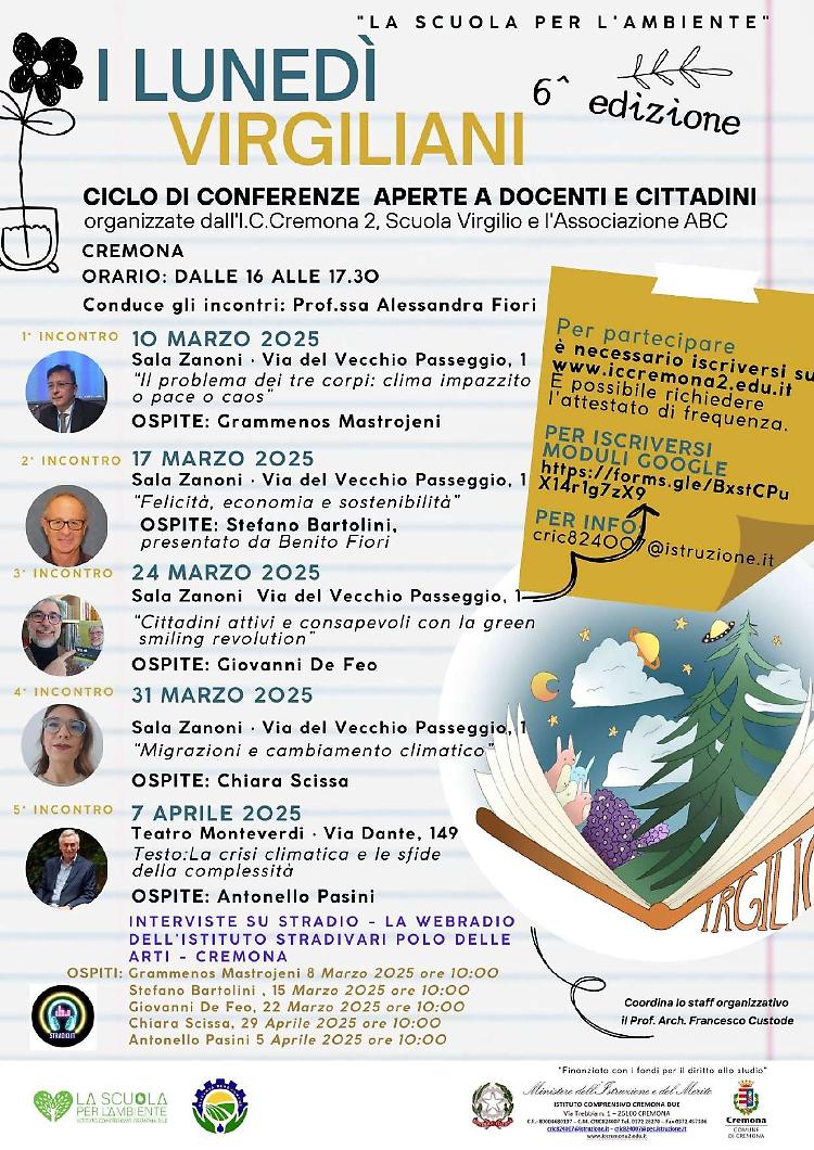 "La crisi climatica e le sfide della complessità" con Antonello Pasini