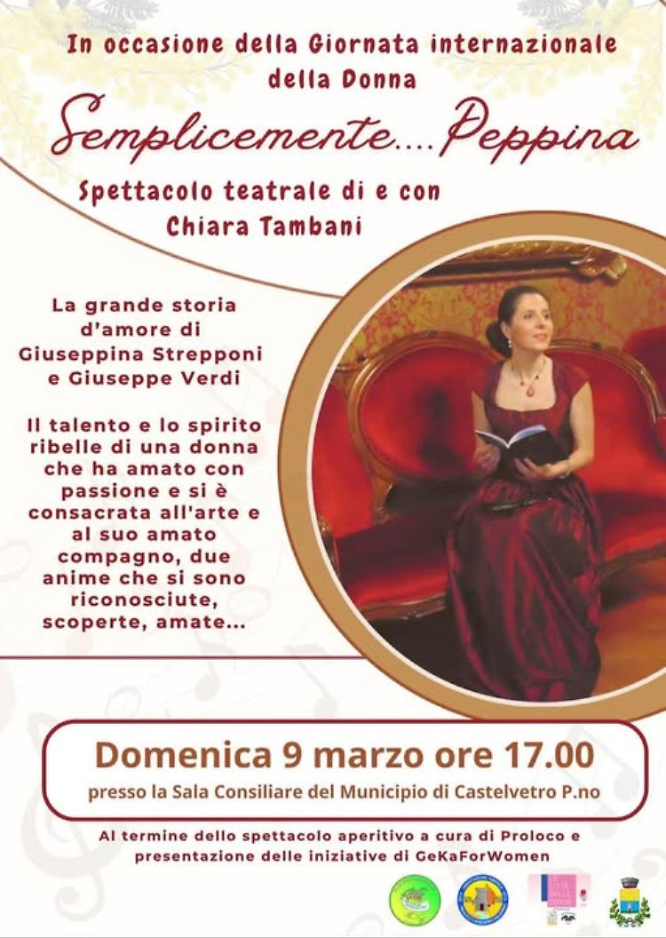 Spettacolo teatrale "Semplicemente... Peppina"
