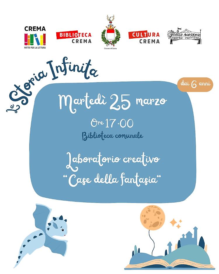 “Case della fantasia” Laboratorio Creativo  per bambini dai 6 anni