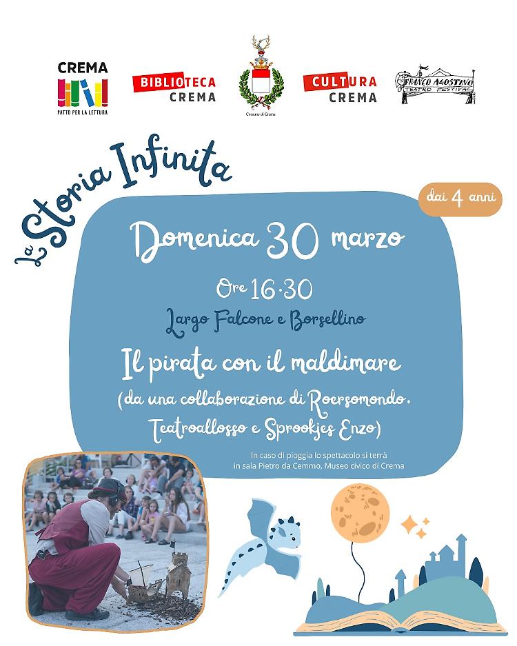 Il pirata con il maldimare - Spettacolo per bambini e famiglie