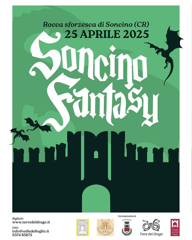 Soncino Fantasy 2025: l'evento ispirato alle saghe fantasy