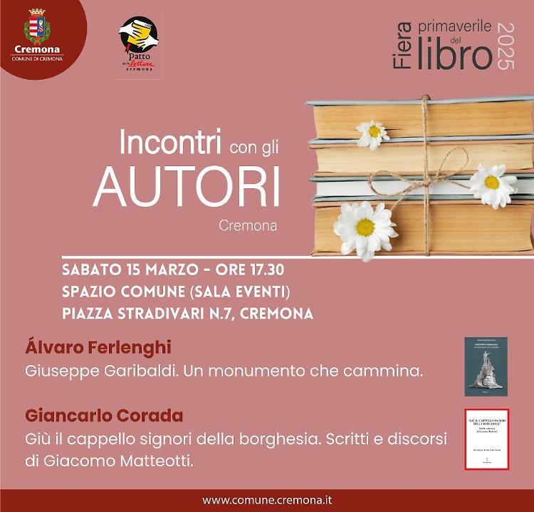 Álvaro Ferlenghi e Gian Carlo Corada presentano i loro libri