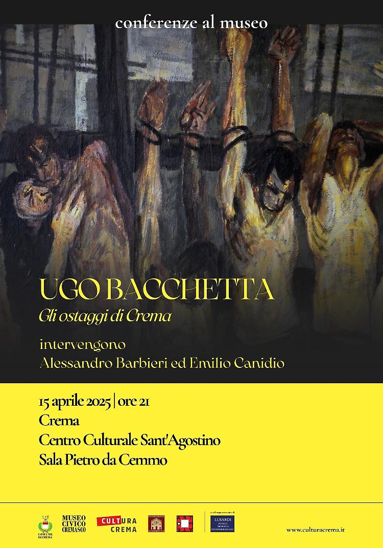 Conferenza: Ugo Bacchetta. Gli ostaggi di Crema