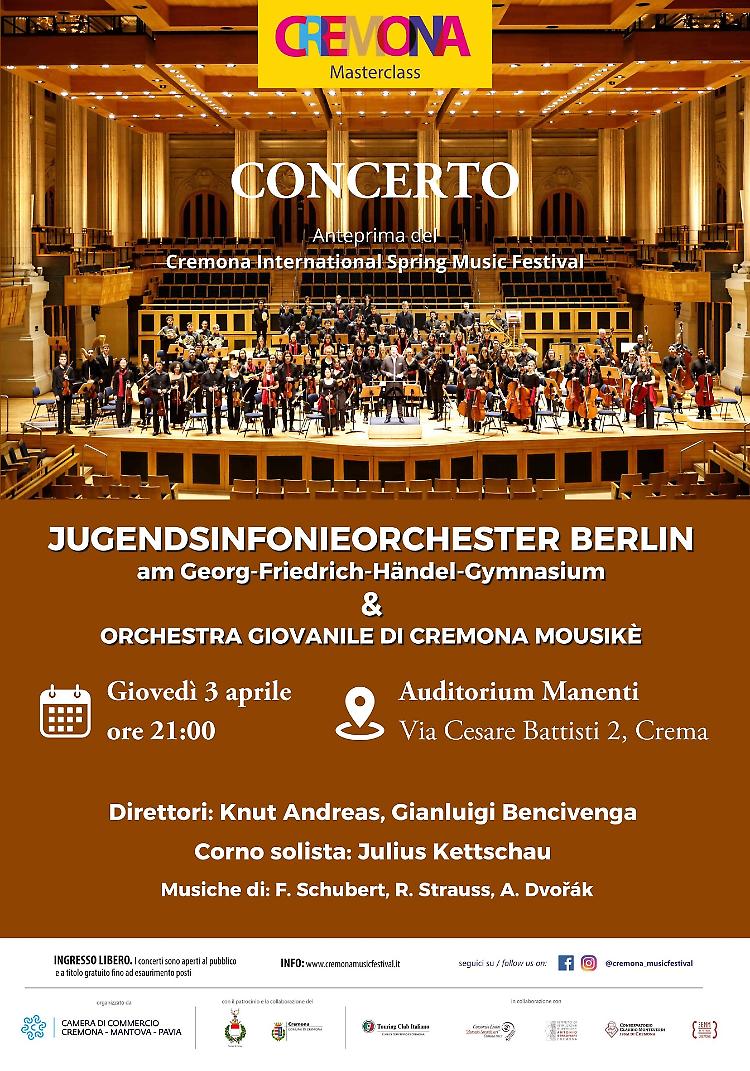 Jugendsinfonieorchester Berlin e Orchestra giovanile Mousikè