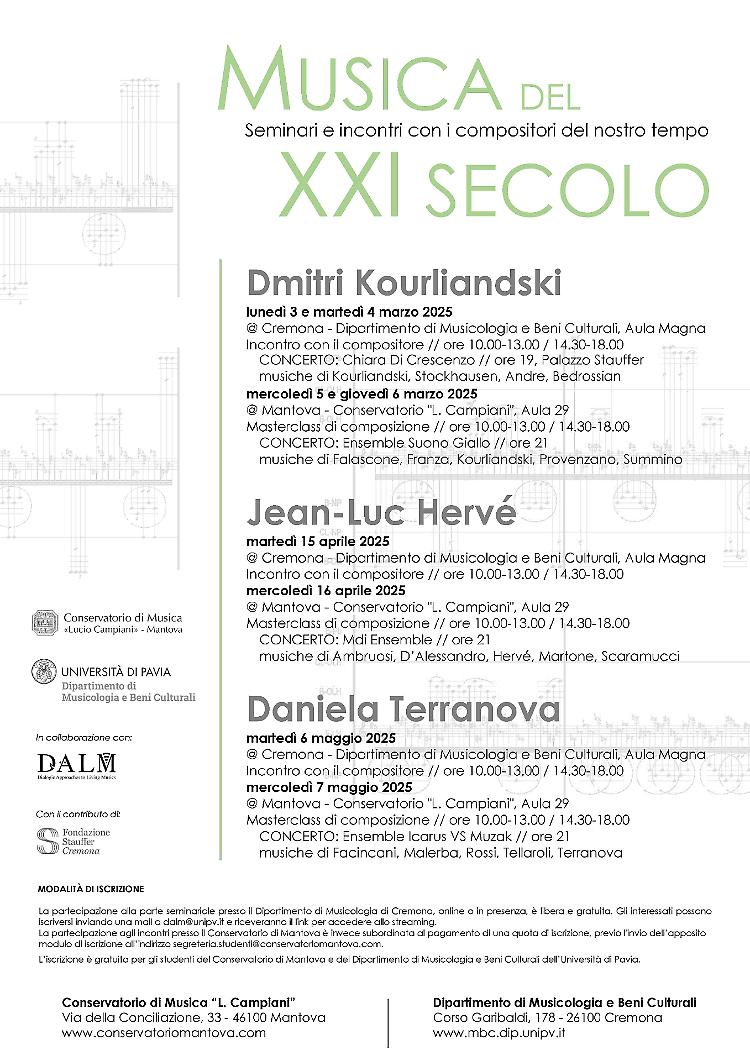 Incontro con Daniela Terranova, compositrice e pianista italiana
