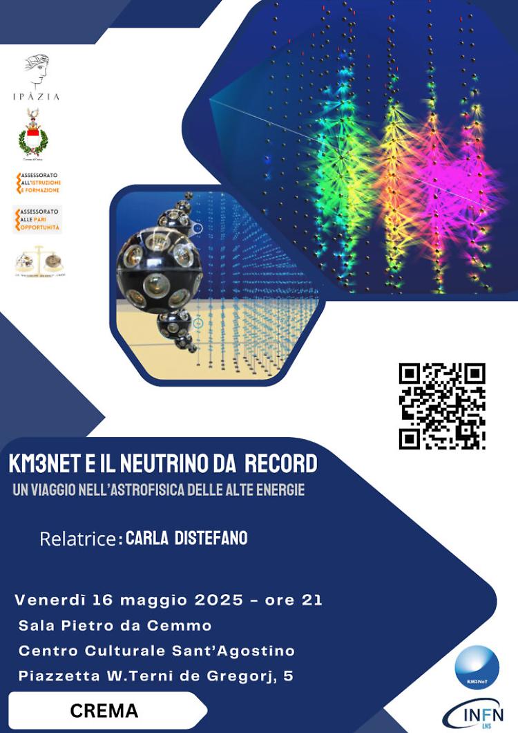 Carla Distefano: KM3NET e il neutrino da record