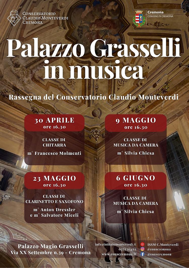 Concerto delle classi di clarinetto e saxofono del Conservatorio Monteverdi