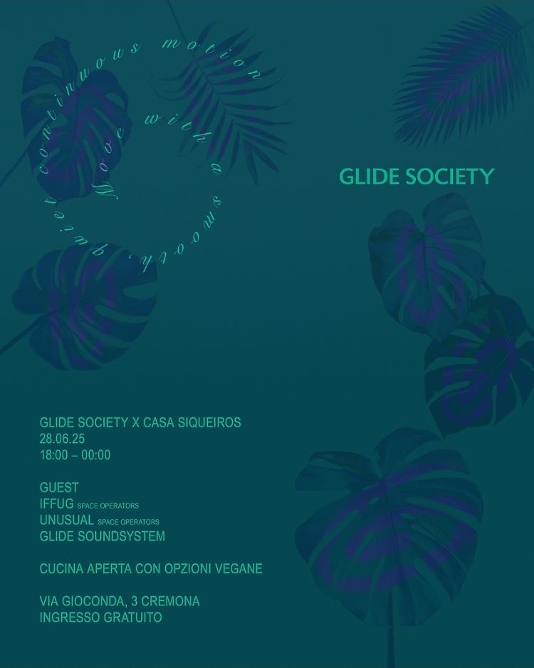 A Casa Siqueiros festa con Glide Society 