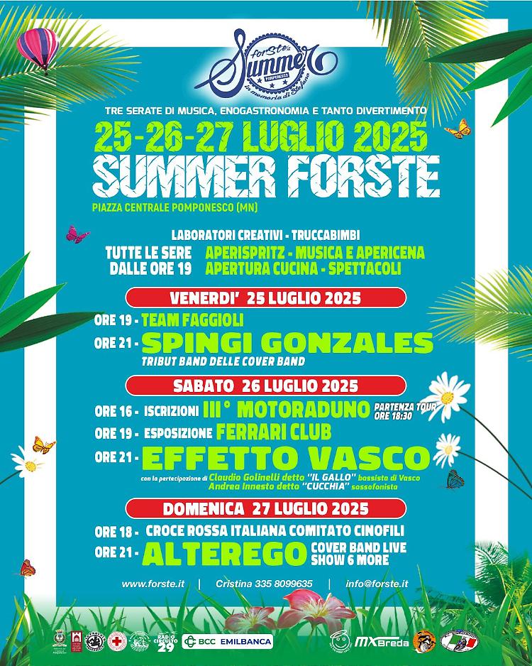 Summer ForSte “Battiti per la Vita” divertimento e solidarietà