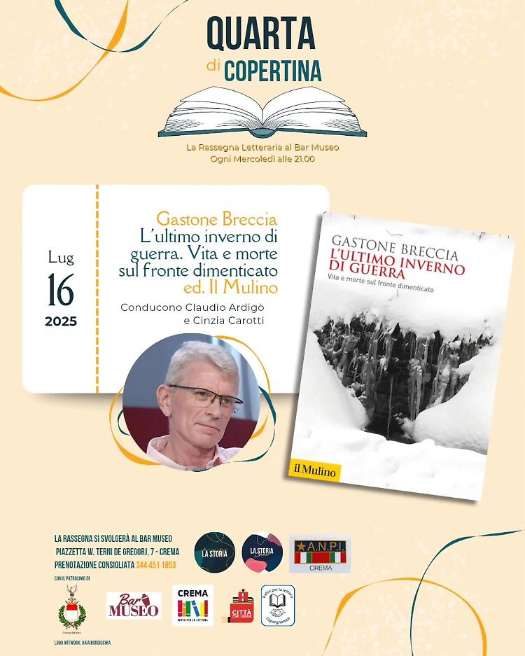 "L'ultimo inverno di guerra" incontro con lo scrittore Gastone Breccia