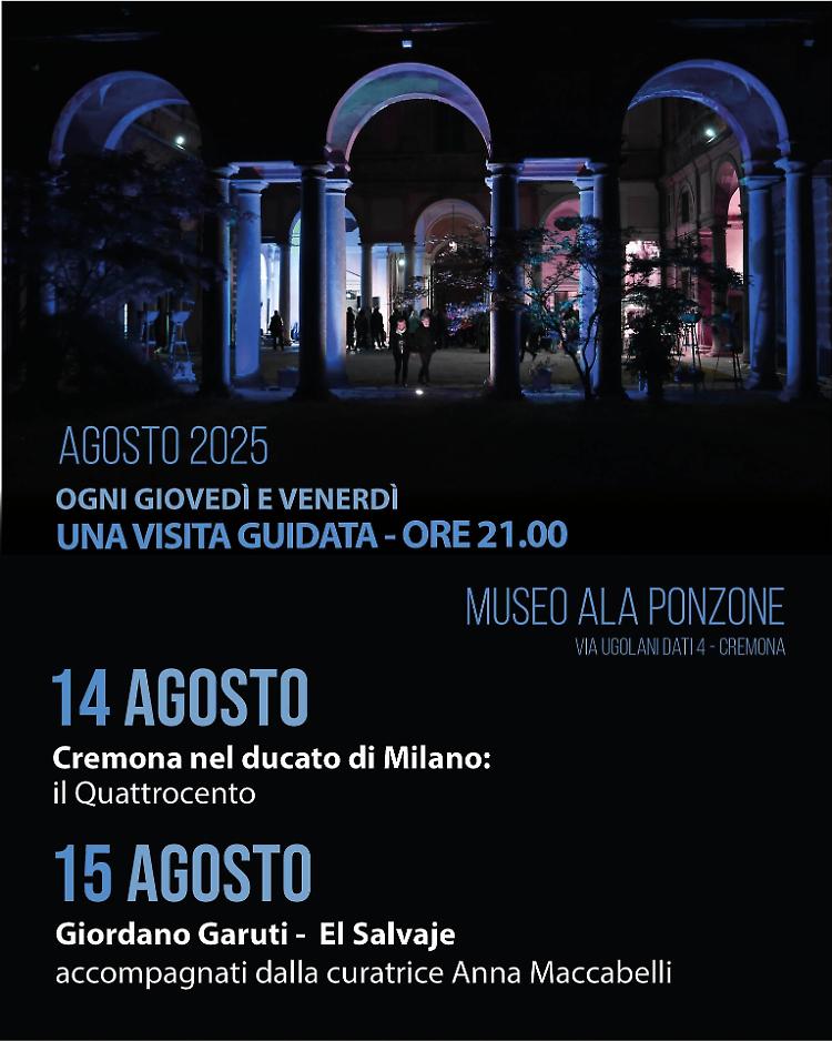 Una notte al museo: tour tra i capolavori