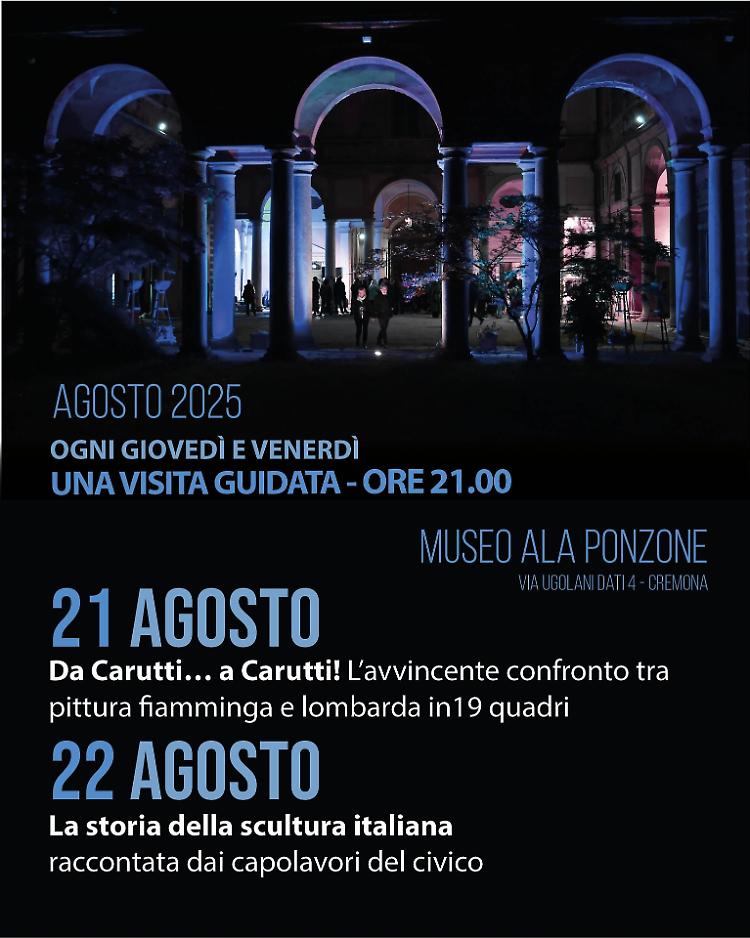 Una notte al museo: tour tra i capolavori