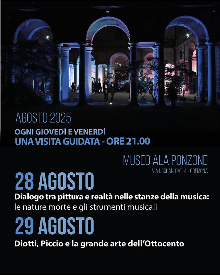 Una notte al museo: tour tra i capolavori