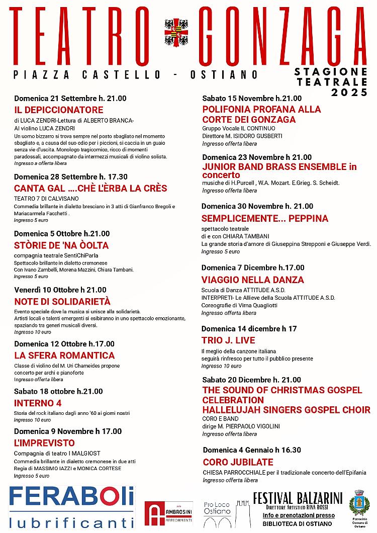 Spettacolo in dialetto cremonese: Stòrie da 'na òolta