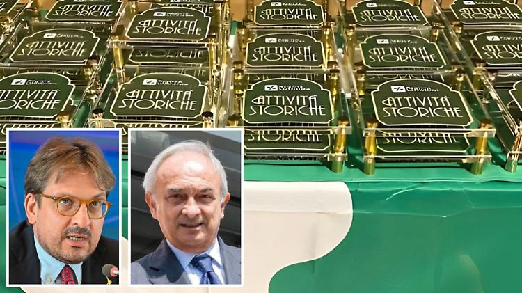 Altre 32 attività storiche, venerdì il premio in Sala Maffei