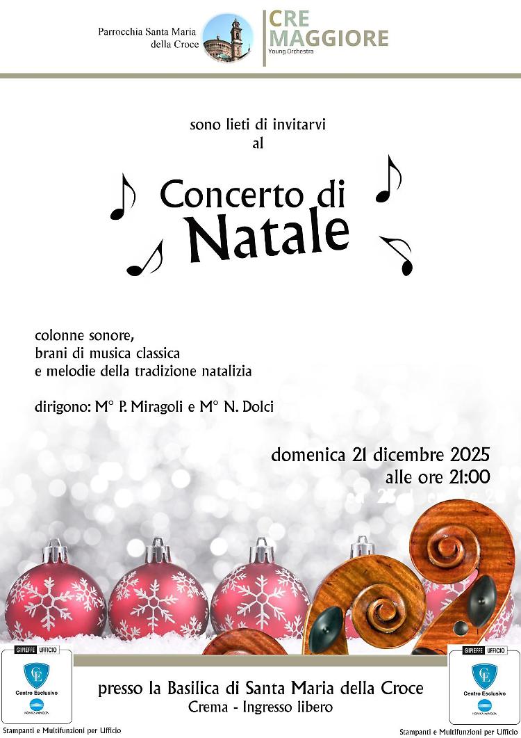 Cremaggiore Young Orchestra: Concerto di Natale
