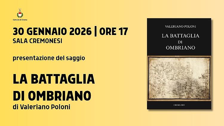 Presentazione del saggio "La battaglia di Ombriano"