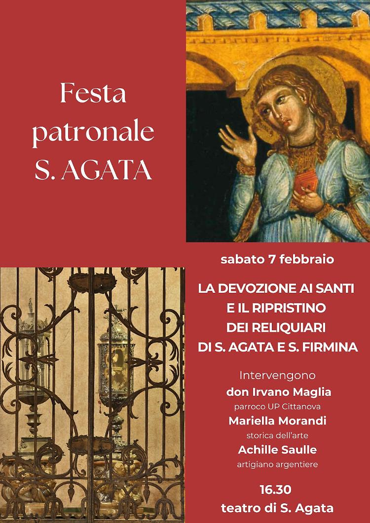 Sant&rsquo;Agata: il ripristino dei reliquiari. Incontro