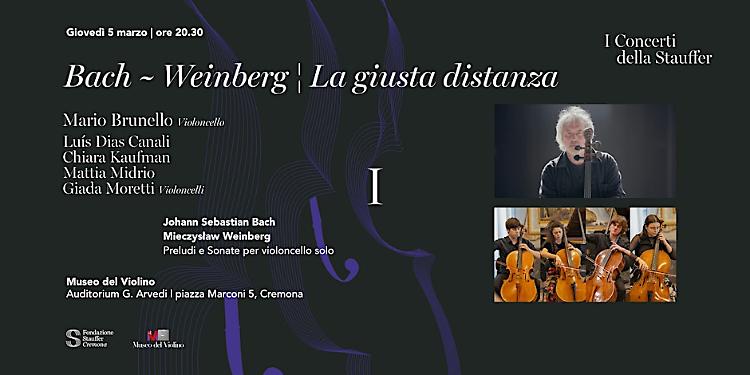 Concerto "Bach ~ Weinberg. La giusta distanza" 