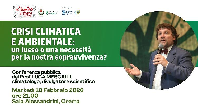 Conferenza del Prof. Luca Mercalli