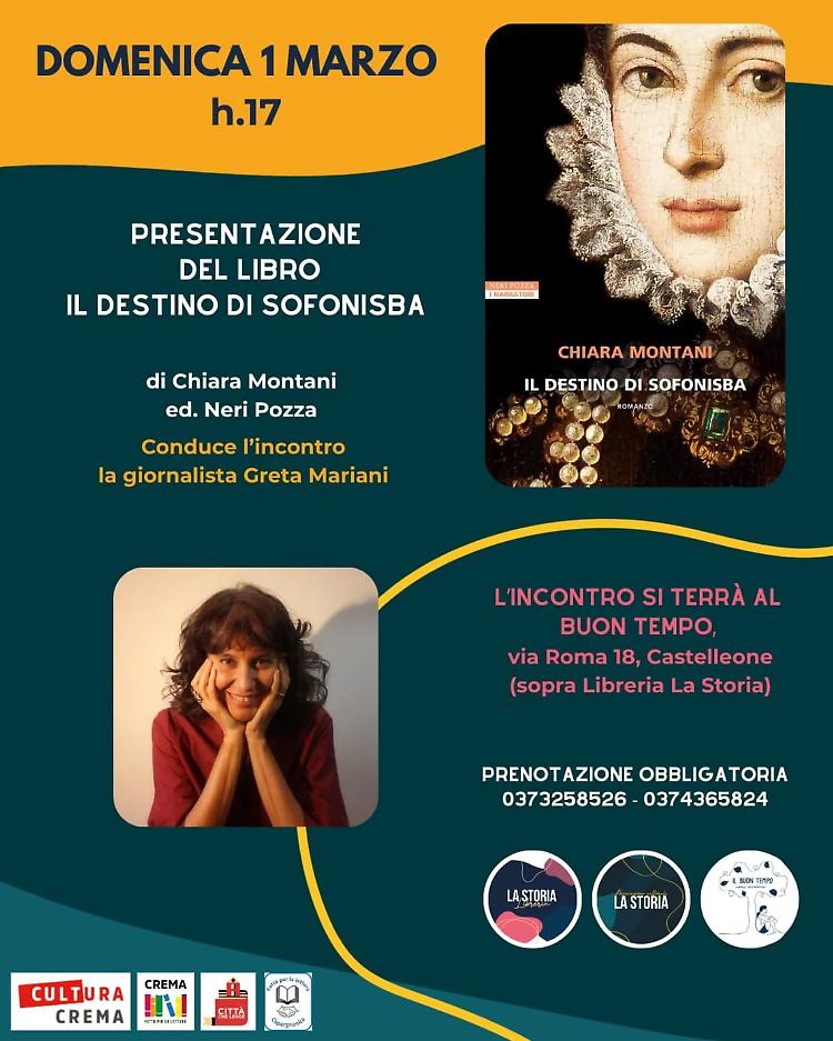 Presentazione del libro "Il destino di Sofonisba"