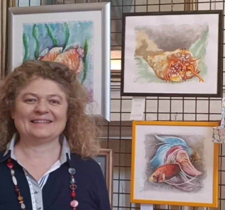 Cristina Vecchi espone: Vibrazioni di colore