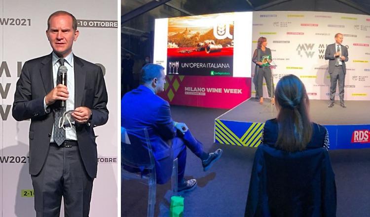 Milano Wine Week, Giansanti apre gli eventi di Confagricoltura